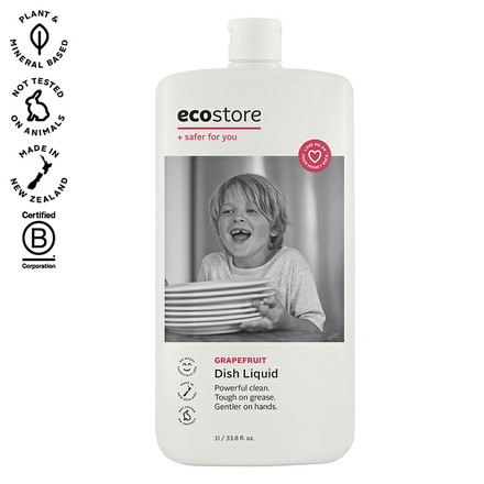 ecostore ディッシュウォッシュ リキッド グレープフルーツ 1L エコストア 食器用洗剤 調理器具用 自然派 植物由来 低刺激 肌に優しい 敏感肌