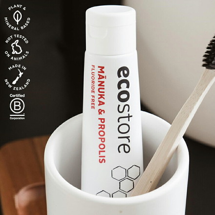 ecostore トゥースペースト マヌカ&プロポリス 100g エコストア オーラル 歯磨き トゥースペースト 自然由来 植物由来