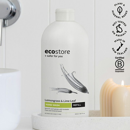 ecostore ハンドウォッシュリフィル レモングラス&ライムリーフ 850mL エコストア ハンドウォッシュ