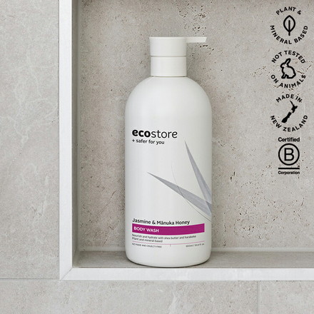 ecostore ボディウォッシュ ジャスミン&マヌカハニー 900mL エコストア ボディウォッシュ ポンプタイプ ハニー ジャスミン