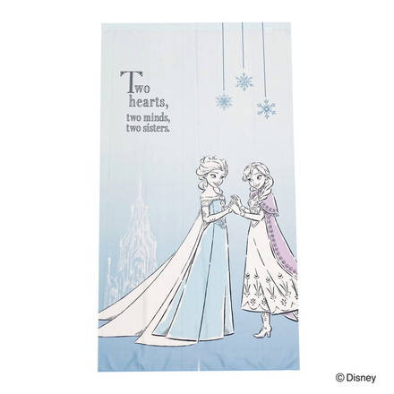 ディズニー のれん アナと雪の女王 アナ雪 間仕切り 目隠し 仕切り 玄関 インテリア 雑貨 キャラクター