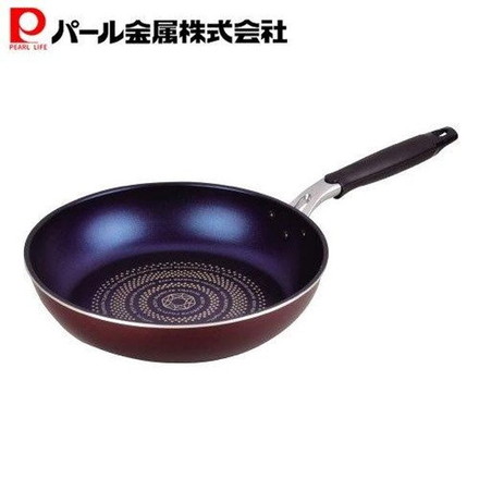 パール金属 ライズ ブルーダイヤモンドコートIH対応フライパン30cm HB-319