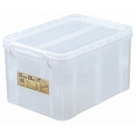 不動技研 収納ケース ソリッドボックス250 F2134 クリアケース 収納 収納用品 収納グッズ