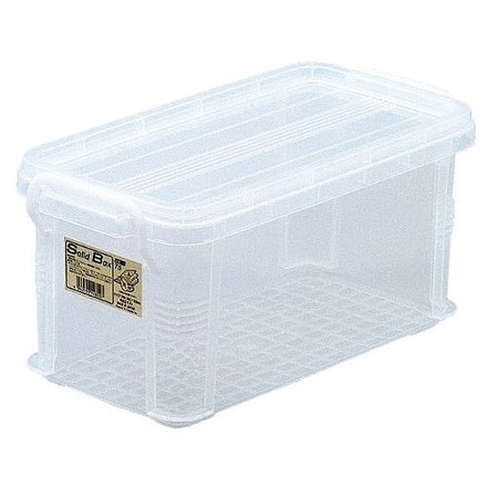 【5個セット】ソリッドボックス クリア 75 F2148