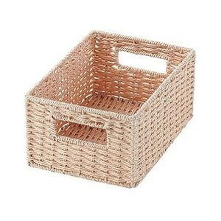 ちどり産業 ペーパー バスケット カラーボックス対応 クォータータイプ ベージュ CH-403BG