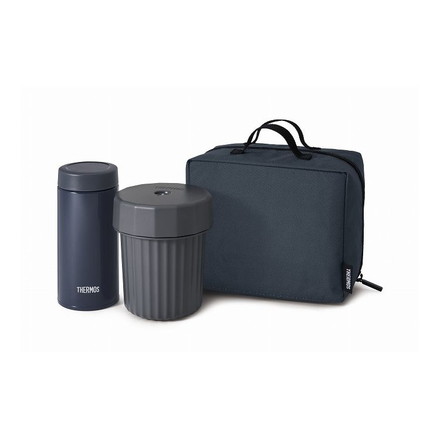 ヌードルコンテナー ネイビー THERMOS 麺 保温 保冷 うどん そうめん おかずJEC1000