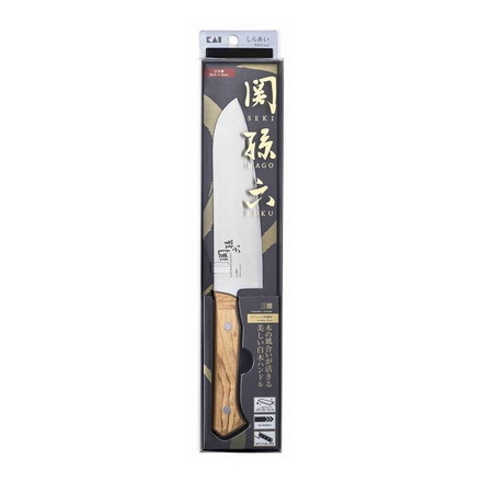 貝印 関孫六 しらあい 三徳 165mm AB5482 KAI 万能包丁 三徳包丁 日本製 左右兼用