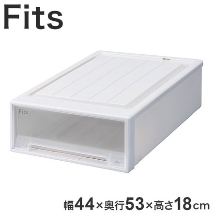天馬 フィッツケース 53-44S WC(ホワイトクリア)(代引不可)