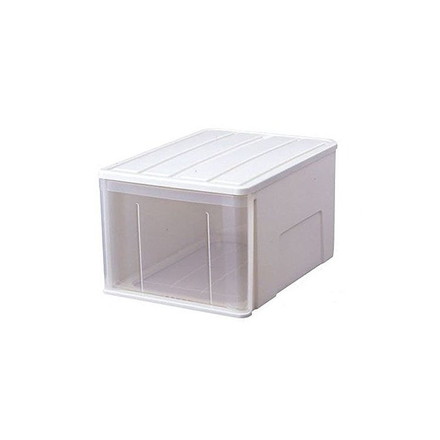 たっぷり収納ケース ホワイト 引き出し プラスチック55L