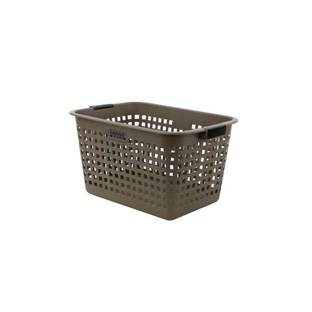 メッシュカーゴ オリーブ ランドリーバスケット 洗濯かご かご 収納 大容量 脱衣かご