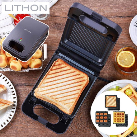 ホットサンドメーカー ライソン プレスサンドメイト トリオ KDHS-025A