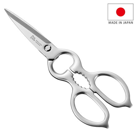 下村工業(Shimomura Kougyou) プログレード 日本製 オールステンレス はさみ 取り外し式 PG-411