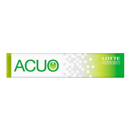 【20個セット】 ロッテ ACUO グリーンミント 14粒 x20