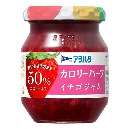 【12個セット】 アヲハタ カロリーハーフ イチゴ 150g x12コ