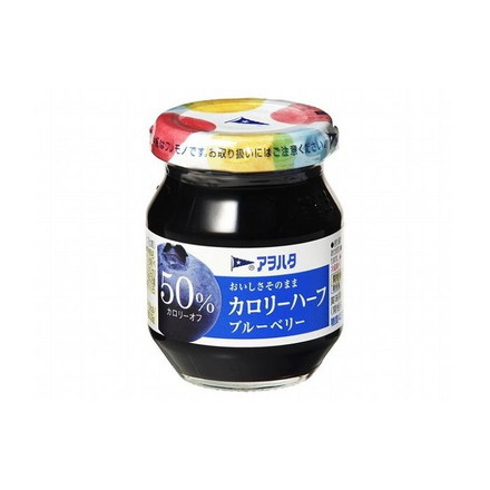 【12個セット】 アヲハタ カロリーハーフ ブルーベリー 150g x12コ