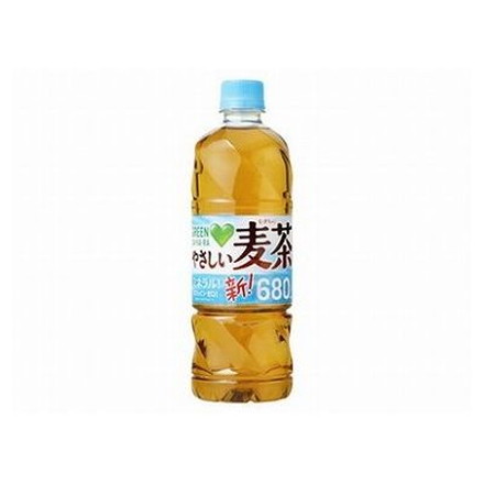 【24個セット】 サントリー グリーンDAKARA麦茶 ペット 680ml x24