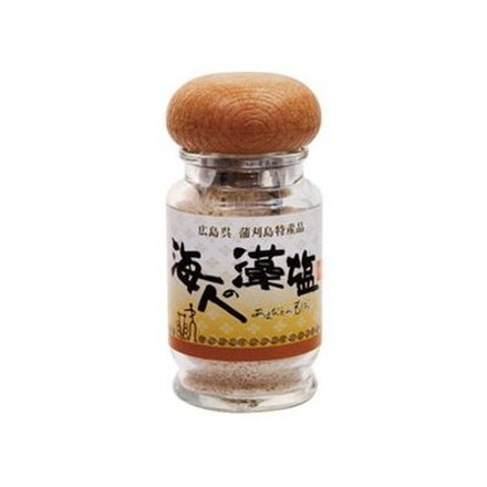 【8個セット】 蒲刈物産 海人の藻塩プレーン 卓上塩 40g x8