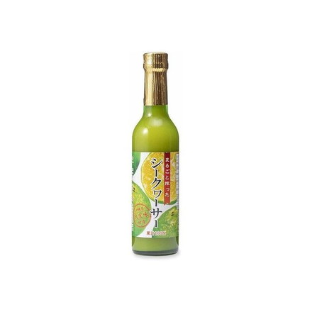 【12個セット】 沖縄海星 まるごと搾ったシークワーサー 瓶 300ml x12 まとめ売り セット販売 お徳用 おまとめ品
