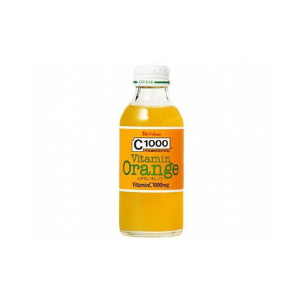 【まとめ買い】 ハウス C1000ビタミン オレンジ瓶 140ml x6個セット 食品 業務用 大量 まとめ セット セット売り