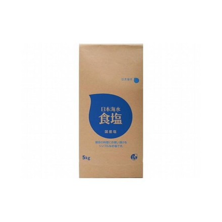 【まとめ買い】 日本海水 食塩 5Kg x4個セット 食品 業務用 大量 まとめ セット セット売り