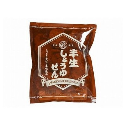 【12個セット】 まるせん米菓 半生しょうゆせん 70g x12