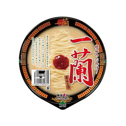 【単品12個セット】 一蘭 とんこつ カップ 138gx12 まとめ買い まとめ売り お徳用 大容量 セット販売