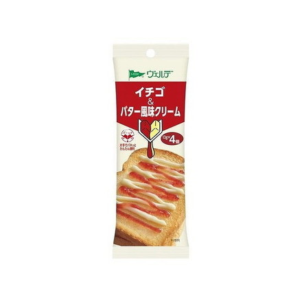 【12個セット】 アヲハタ ヴェルデイチゴ&バター風味 13gx4 x12