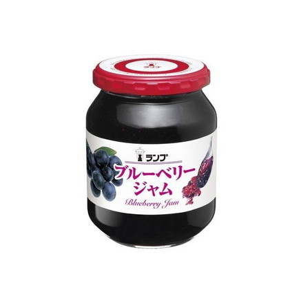 【単品12個セット】 ランプ ブルーベリージャム 380g