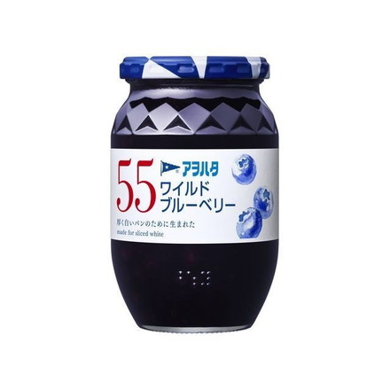【単品6個セット】 アヲハタ 55 ワイルドブルーベリー 400g