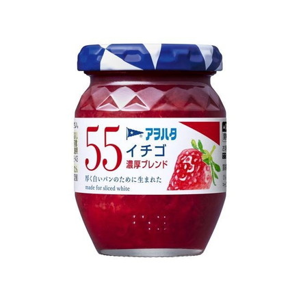 【単品12個セット】 アヲハタ 55 イチゴ濃厚ブレンド 150g
