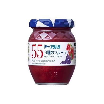 【単品12個セット】 アヲハタ 55 3種のフルーツ 150g