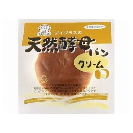 【12個セット】 デイプラス 天然酵母パン クリーム 1個 x12