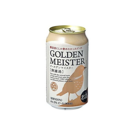 【24個セット】 DHCビール ゴールデンマイスター 無濾過 缶 350ml x 24 セット まとめ売り セット販売 お徳用 おまとめ品