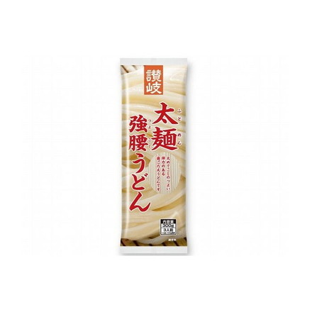 【20個セット】 さぬきシセイ 讃岐 太麺強腰うどん 300g x20コ