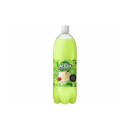 【まとめ買い】 ポッカサッポロ がぶ飲み メロンクリームソーダ ペット 1.5L x8個セット 食品 業務用 大量 まとめ セット