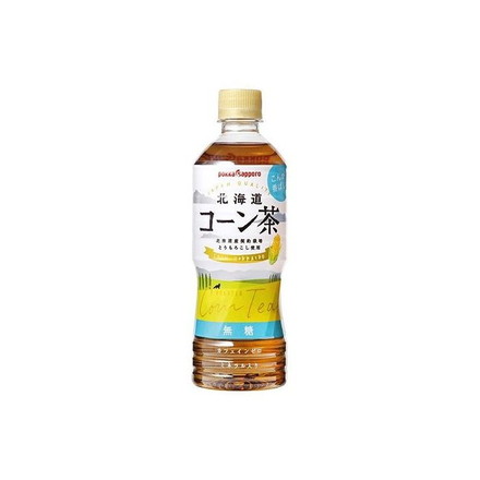【24個セット】 ポッカサッポロ 北海道コーン茶 ペット 525ml x24 まとめ売り セット販売 お徳用 おまとめ品