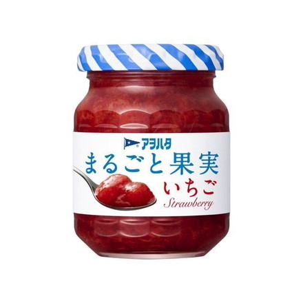【単品12個セット】 アヲハタ まるごと果実 いちご 125g