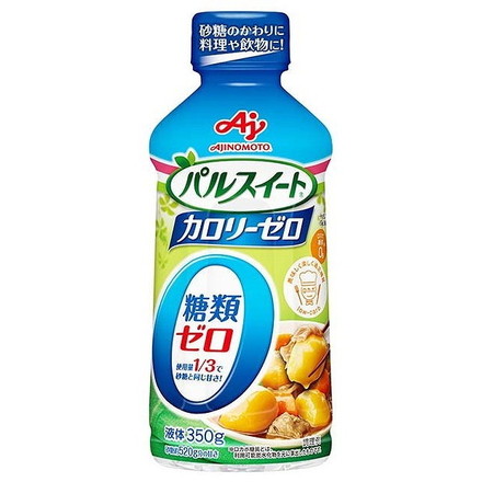 【6個セット】 味の素 パルスィート カロリーゼロ 液体 350g x6 まとめ売り セット販売 お徳用 おまとめ品