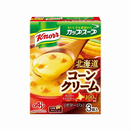 【まとめ買い】 味の素 クノール カップスープ コーンクリーム 3袋 x10個セット 食品 業務用 大量 まとめ セット セット売り