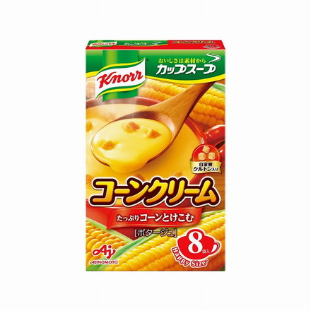 【まとめ買い】 味の素 クノール カップスープ コーンクリーム 8袋 x6個セット 食品 業務用 大量 まとめ セット セット売り