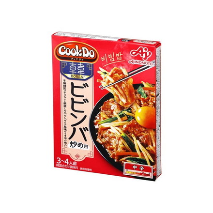 【単品10個セット】 味の素 CookDoKOREAビビンバ炒め用 90g