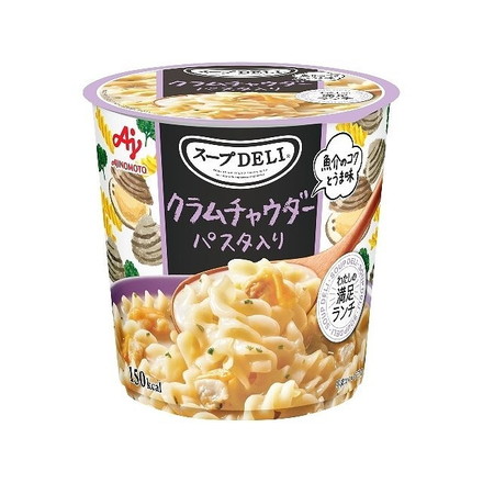 【単品6個セット】 味の素 クノールスープDELI クラムチャウダーパスタ 37.5gx6 まとめ買い まとめ売り お徳用 大容量 セット販売
