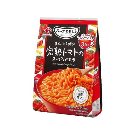 【単品10個セット】 味の素 クノールスープDELI 完熟トマトスープパスタ 86.7gx10 まとめ買い まとめ売り お徳用 大容量 セット販売
