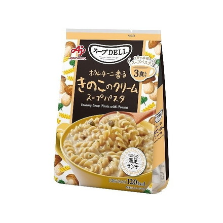 【単品10個セット】 味の素 クノールスープDELI きのこクリームスープパスタ 90.3gx10 まとめ買い まとめ売り お徳用 大容量 セット販売
