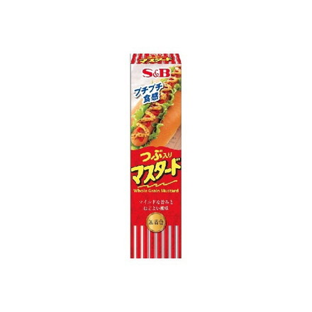 【単品10個セット】 S&B つぶ入りマスタード 40g