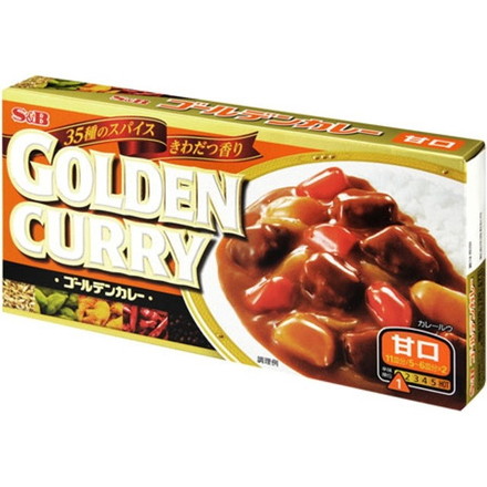 【単品10個セット】 S&B エスビー ゴールデンカレー 甘口 198gx