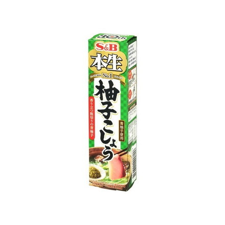 【単品10個セット】 S&B エスビー 本生 柚子こしょう 40g