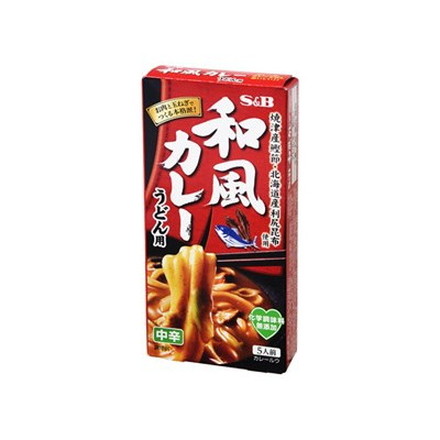 S&B エスビー 和風カレーうどん用 中辛 110g x10 10個セット