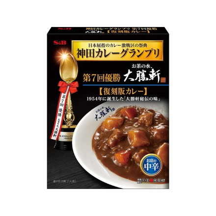 【単品5個セット】 S&B エスビー 神田Gお茶の水大勝軒復刻版カレー 200g
