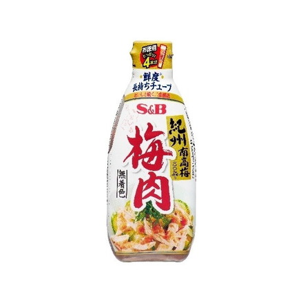 【単品5個セット】 S&B お徳用 梅肉 160g
